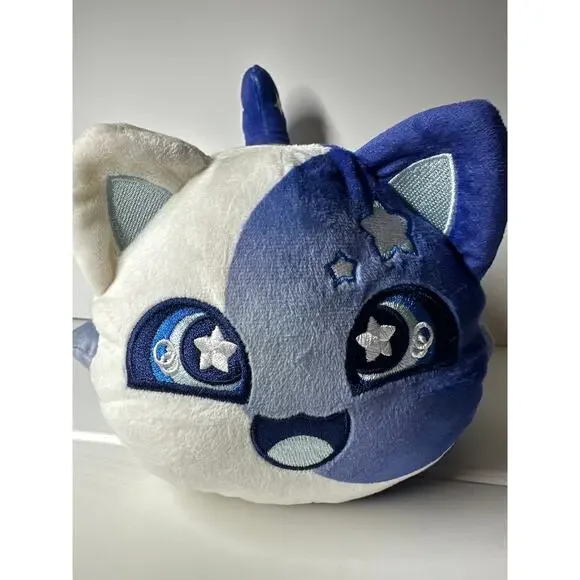 Aphmau MeeMeows Moon Cat 2023 Plush 11" Litter 4 Celestial Collection Blue Cream - Picture 11 of 11